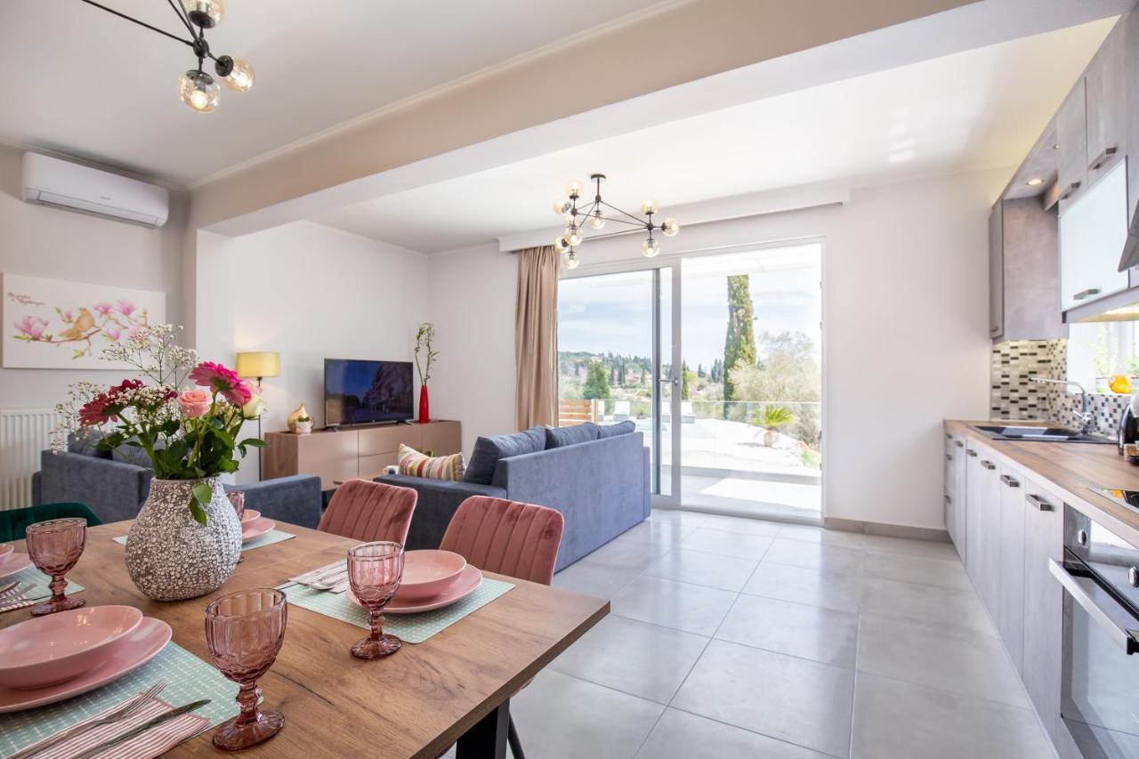 Nightingale Villa & Suites Corfu Gazátika Buitenkant foto