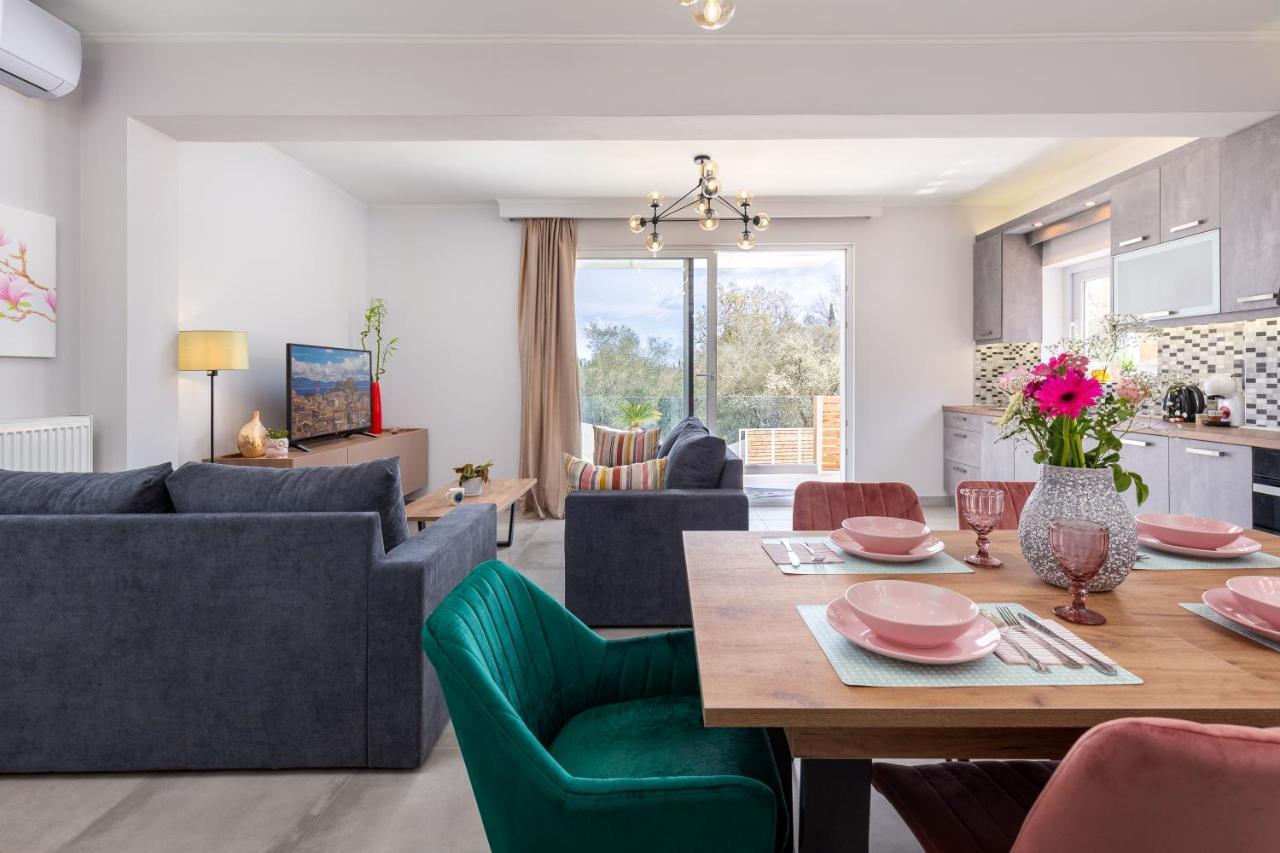 Nightingale Villa & Suites Corfu Gazátika Buitenkant foto