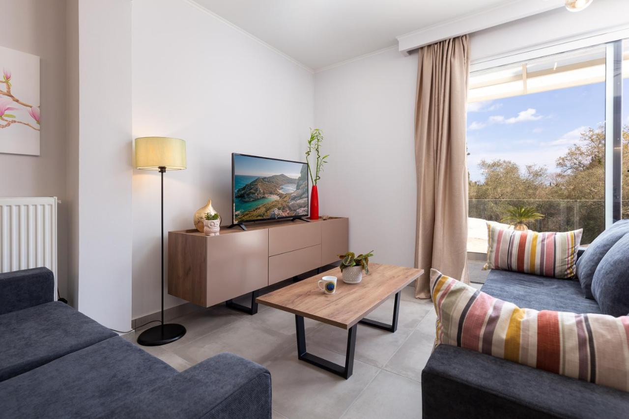 Nightingale Villa & Suites Corfu Gazátika Buitenkant foto