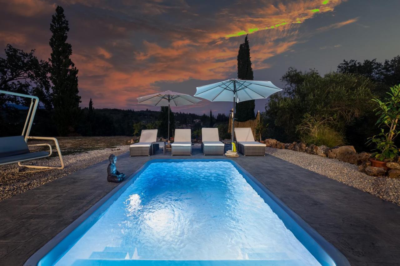 Nightingale Villa & Suites Corfu Gazátika Buitenkant foto