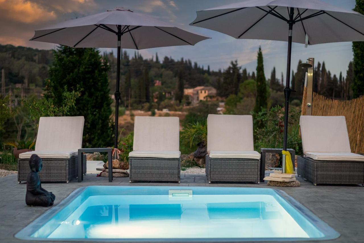 Nightingale Villa & Suites Corfu Gazátika Buitenkant foto