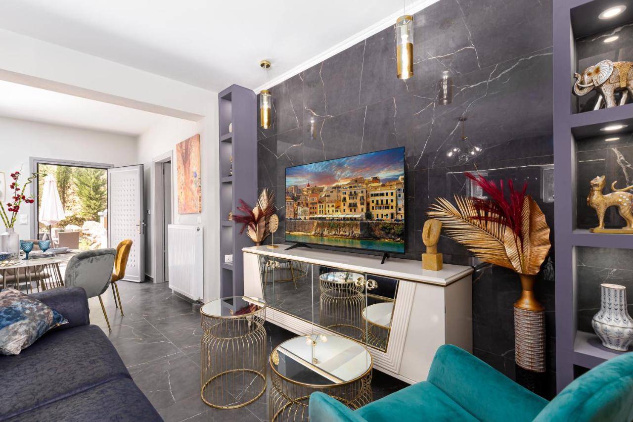 Nightingale Villa & Suites Corfu Gazátika Buitenkant foto